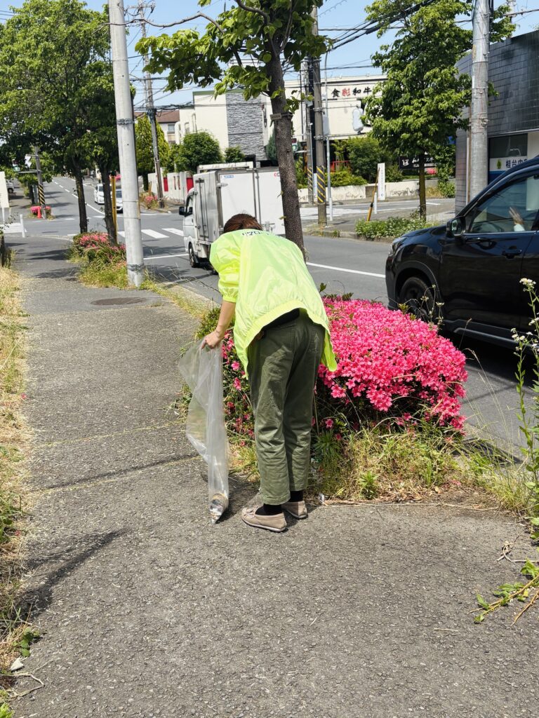 地域清掃【ハマロード・サポーター】